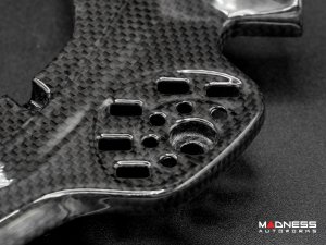 Ferrari 458 Steering Wheel Trim - Carbon Fiber - Center